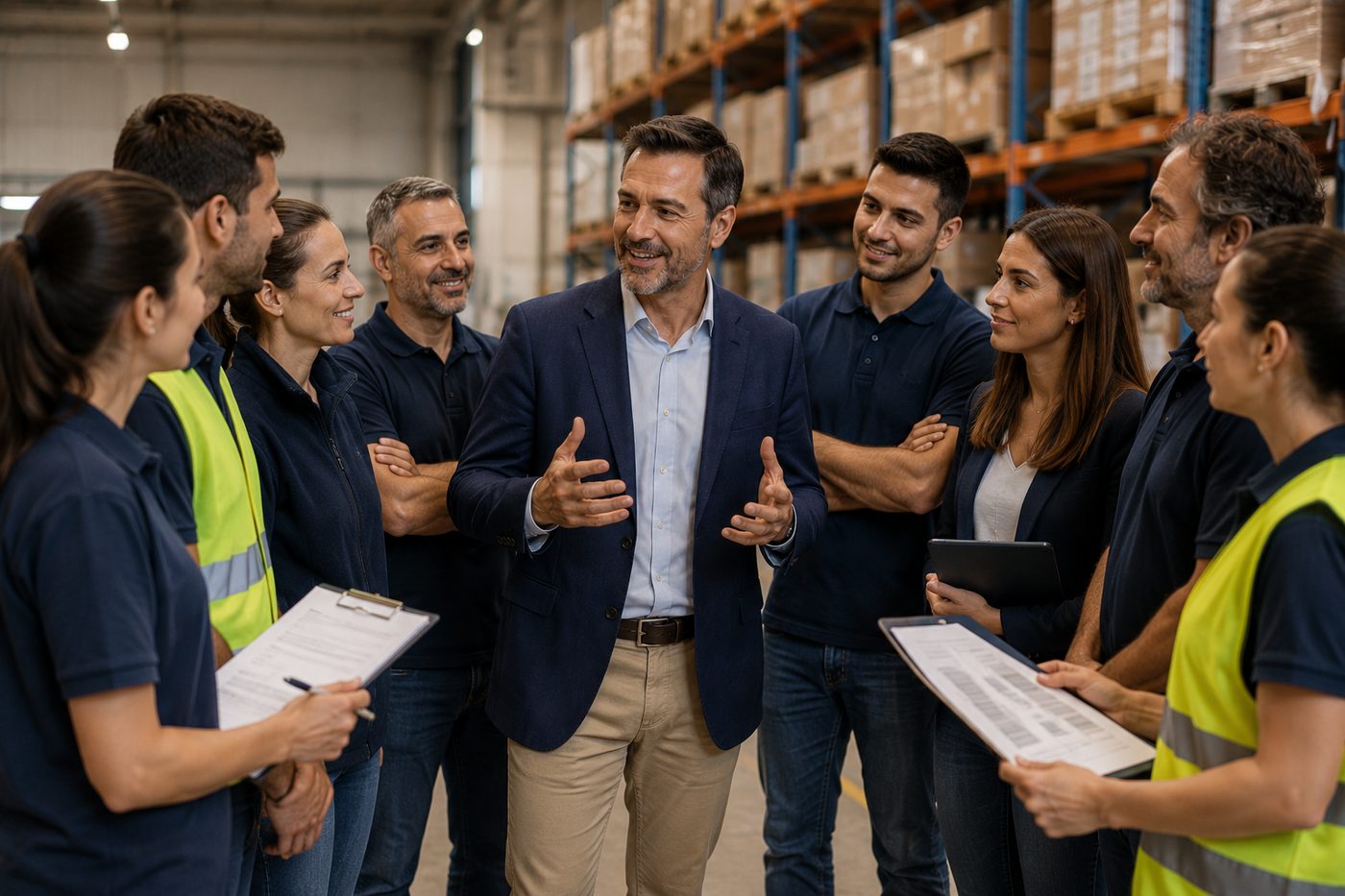 Liderando equipos en entorno de producción